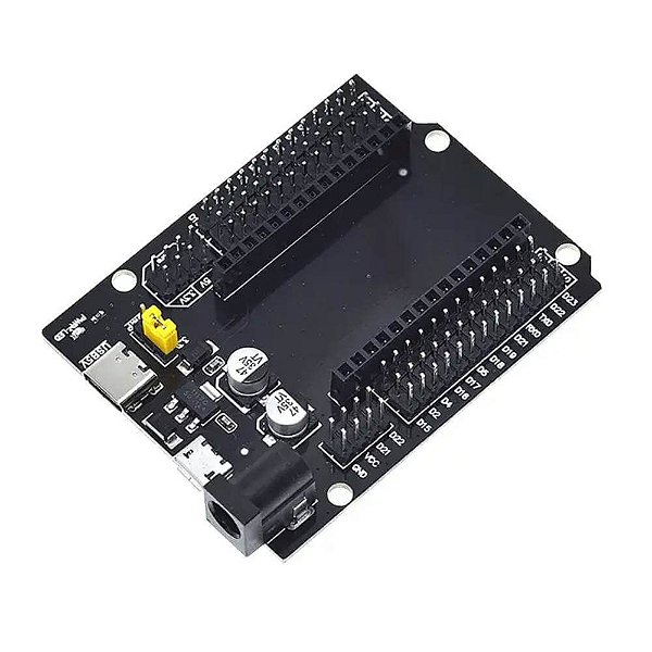 Placa de Expansão para ESP32 30 Pinos com Terminais de Alimentação