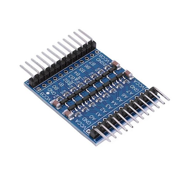 Conversor de Nível Lógico 3.3V–5V Bidirecional 8 Canais