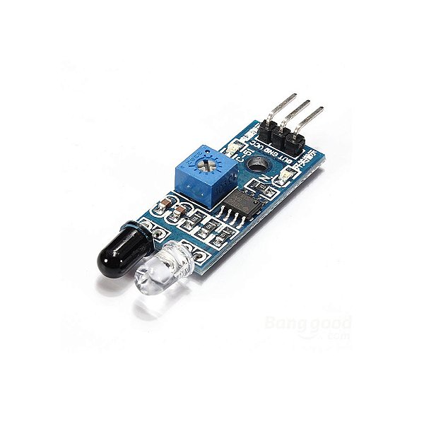 Sensor De Obstáculo Infravermelho Reflexivo Lm393