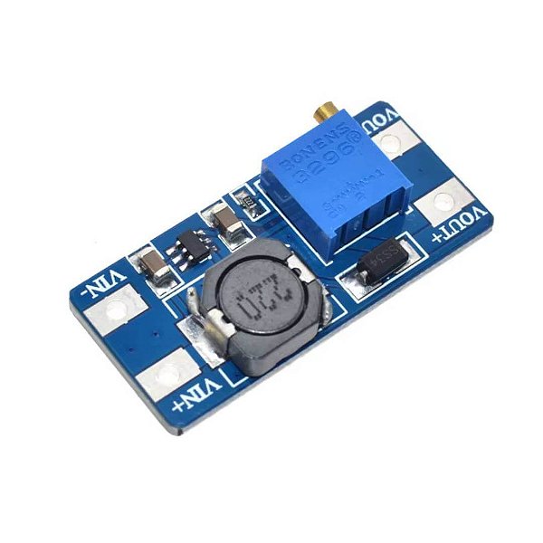 Módulo Regulador de Tensão Ajustável Step Up MT3608 2A