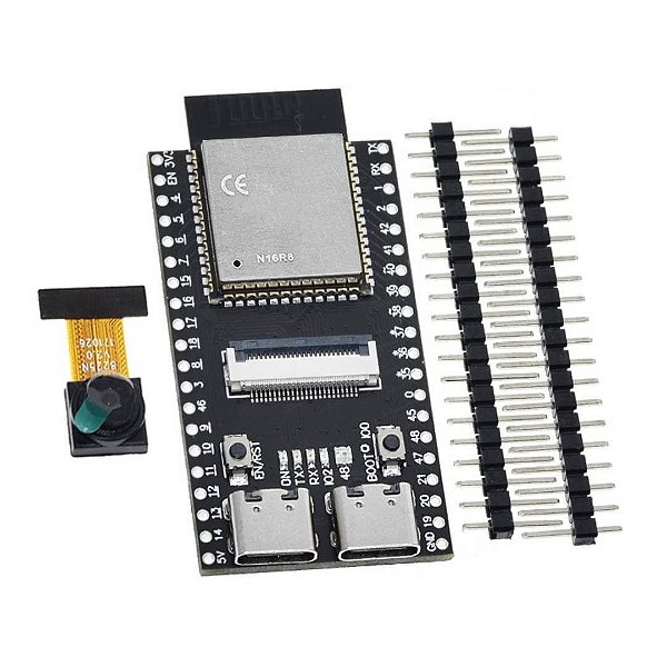 ESP32-S3 CAM N16R8 WiFi Bluetooth com Câmera OV3660