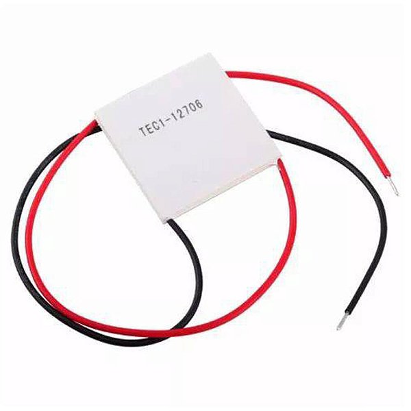 Pastilha Termoelétrica Peltier TEC1-12706
