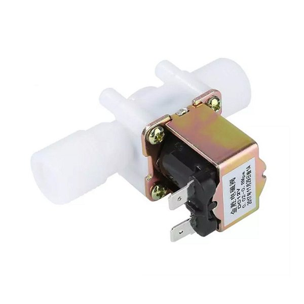 Válvula Solenoide para Água NF 1/2 12V 180°