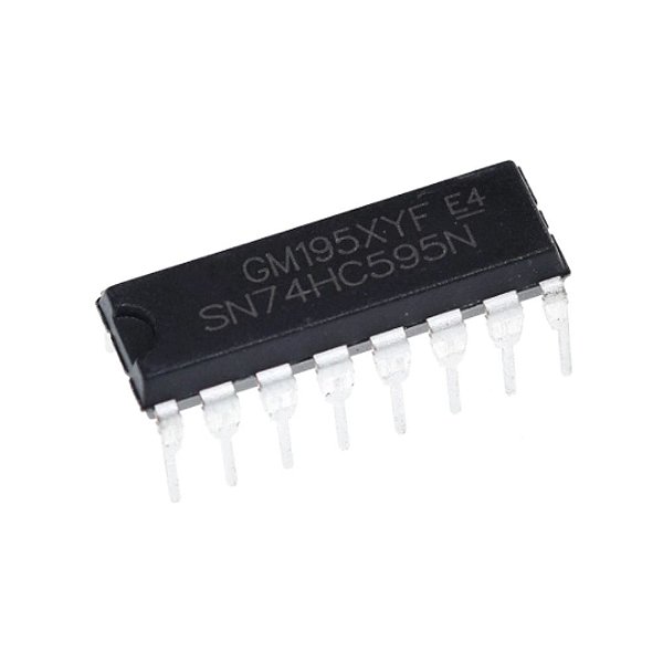 CI 74HC595 Shift Register Expansor de Portas I/O