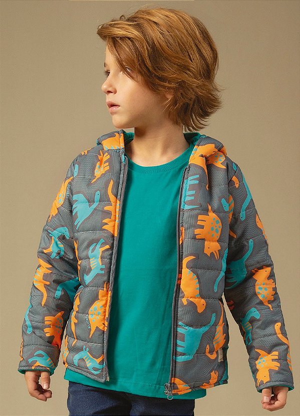 Jaqueta infantil menino - Sheep Boutique Vestindo amor e plantando o futuro.