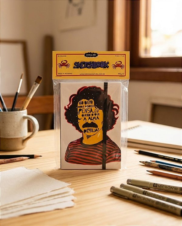 Sketchbook Coração Selvagem