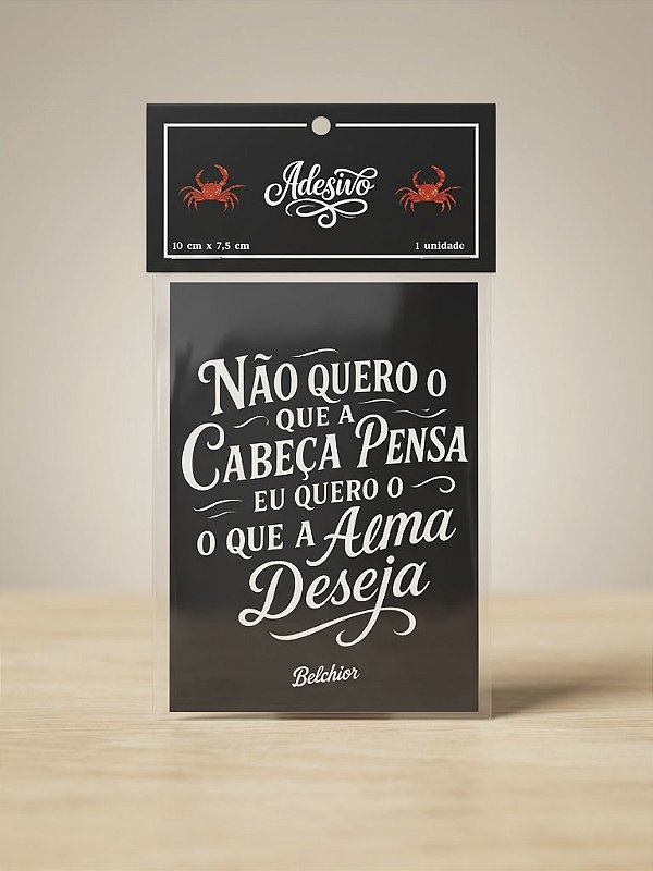 Adesivo Alma Deseja