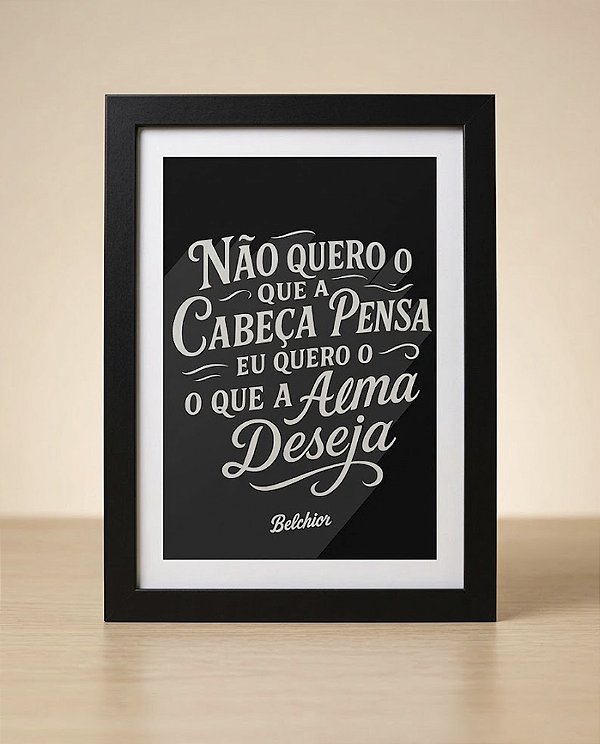 Quadro Alma Deseja