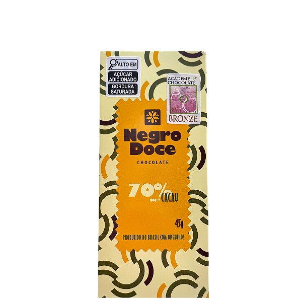 Negro Doce | 70% Blend Brasil - 45gr