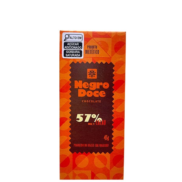 Negro Doce | 57% Diet - 45gr