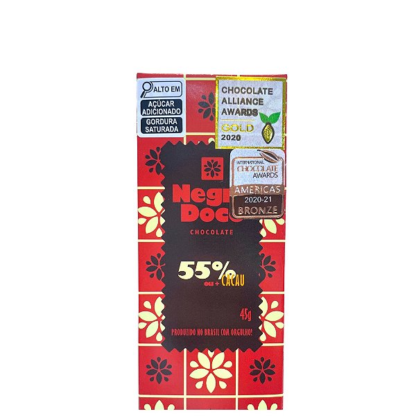 Negro Doce | 55% com Cumaru - 45gr