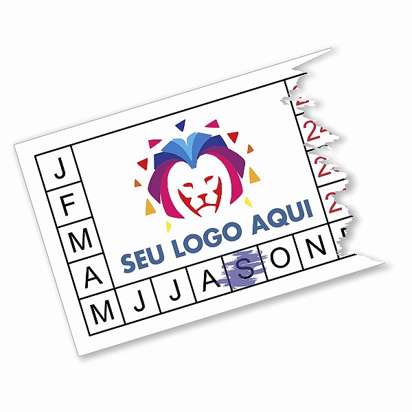 Lacre Casca De Ovo Destrutível Selo De Garantia 5,5x4 cm Personalizado