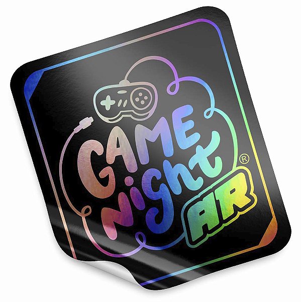 Adesivo Holográfico 6x5 cm Personalizado