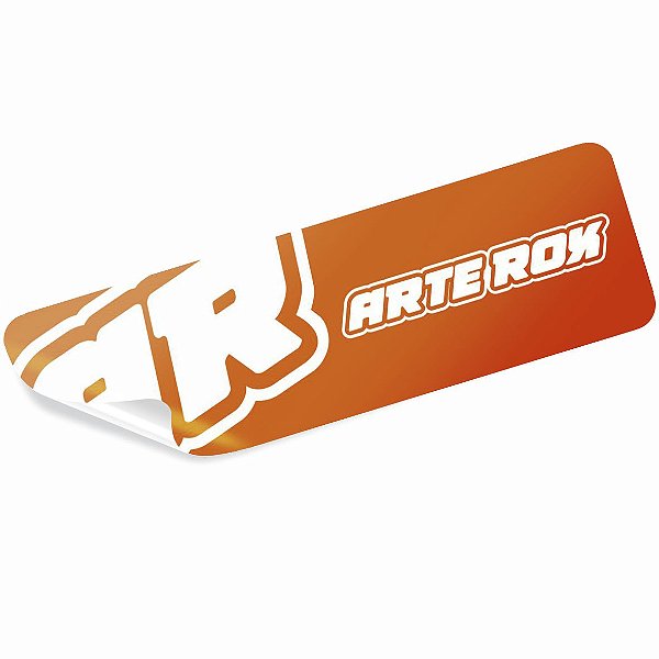 Adesivo Etiqueta Em Vinil Personalizado 10x3 cm