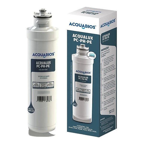 Refil Compatível c/ Electrolux  Acquabios Aqualux PC-PH-PE 1005-0054