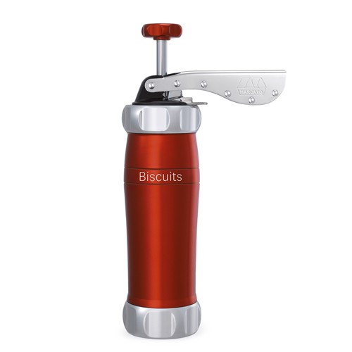 Biscoiteira Biscuits Elegance 20 Discos Marcato 11600104 Vermelha