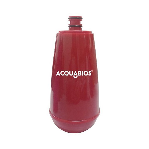 Refil para Filtro e Torneira Bica Movel Acqua E05 Acquabios Vermelho