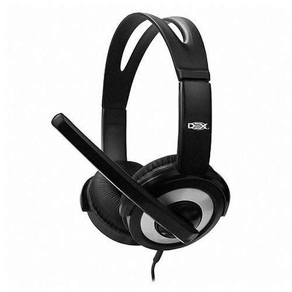 Fone de Ouvido Headphone Headset Gamer Usb 2.0 Com Controle Dex DF-55