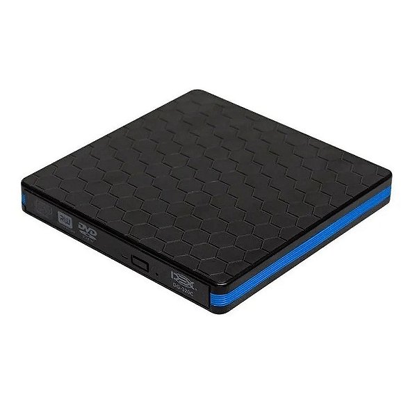 Gravador Leitor Cd Dvd Driver Externo Usb 3.0 Dex DG-320C