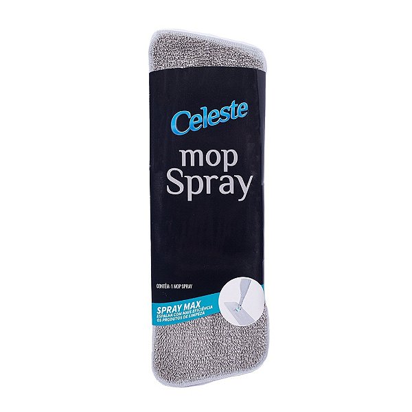 Refil para Mop Spray Microfibra Rodo Esfregão Mágico Celeste CLT-911A