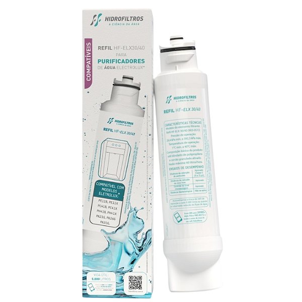 Refil Filtro Compativel Purificador Electrolux PE11 PA21 PA26 903-0572