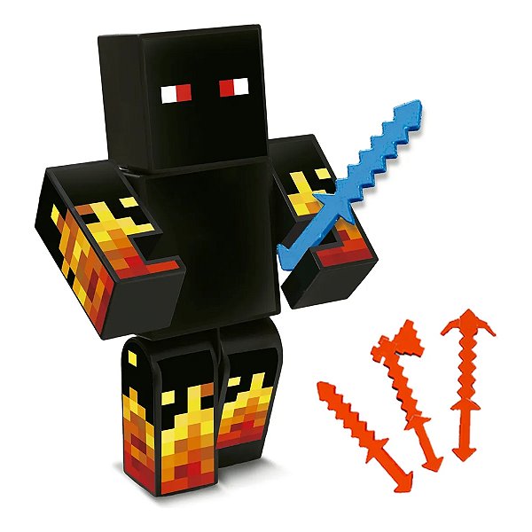 Boneco Athos 15cm Gamer Articulado com Ferramentas Chaveiro 3.03.1364