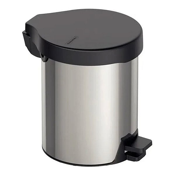 Lixeira Inox 5 Litros Com Pedal e Tampa New Tramontina 94538705