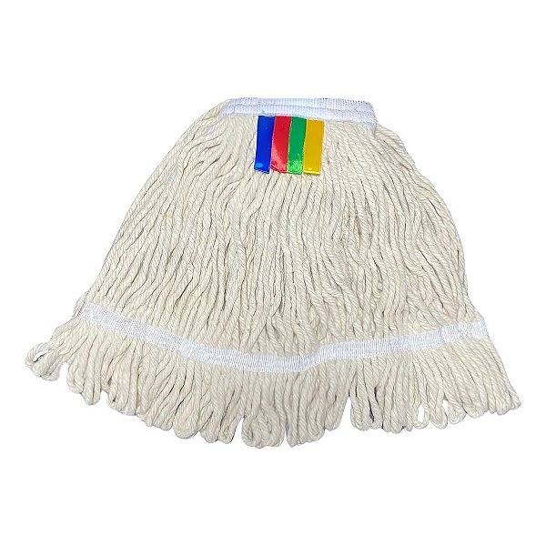 Refil Mop Agua Úmido Loop Esfregão Algodão 340g Perfect Pro 972388