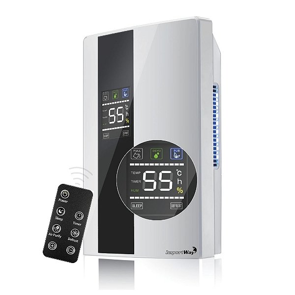 Desumidificador de Ar Elétrico Antimofo Ambiente Importway IWDA005