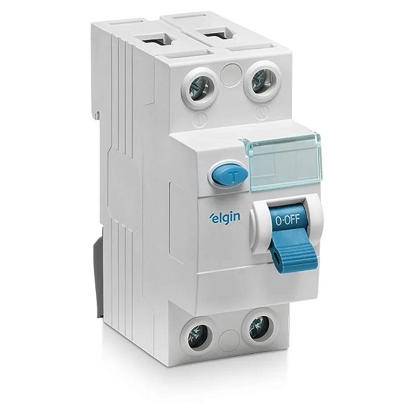 Interruptor Diferencial Residual IDR 63A 30mA 2 Polos Bipolar Elgin