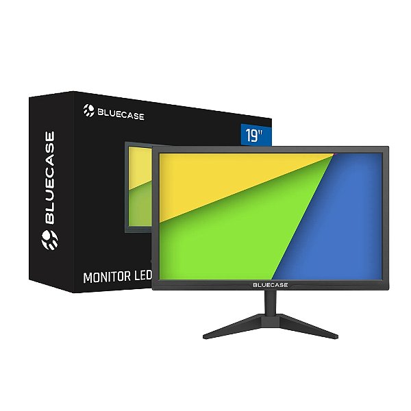 Monitor Led Tela 19" 75hz Hdmi Vga Widescreen Bluecase BM19I1HVW