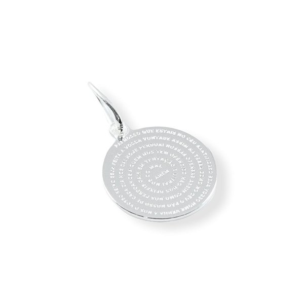 Medalha Pai Nosso 11 mm