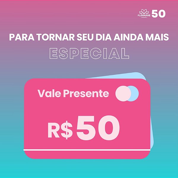 Vale Compras Virtual | R$50,00