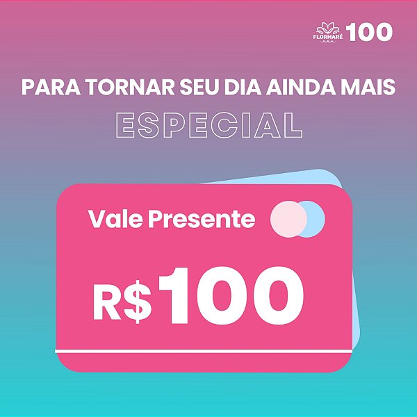 Vale Compras Virtual | R$100,00