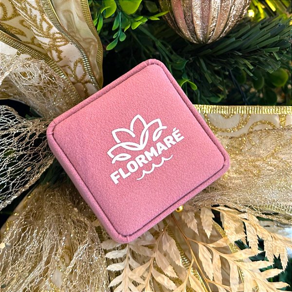 Caixinha Porta Joias Rosa Personalizada