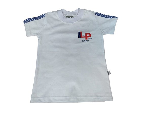 Little People School - Camiseta Manga Curta Unissex - Coleção Passada - Ref. 212/213/214/215