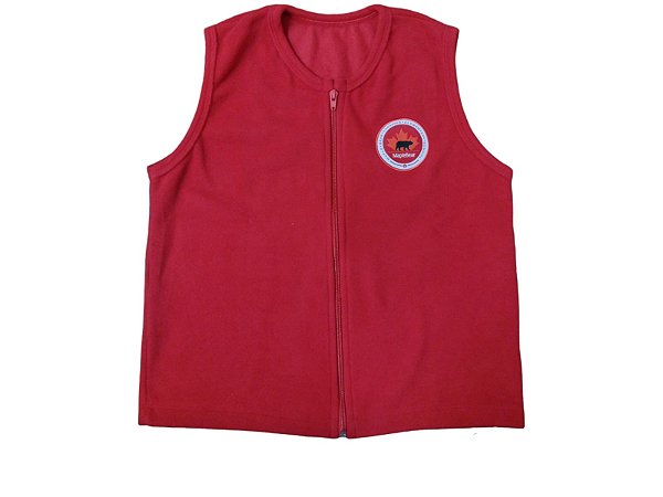 Colaborador (funcionário)  Maple Bear - Colete Fleece - Confecção sob pedido