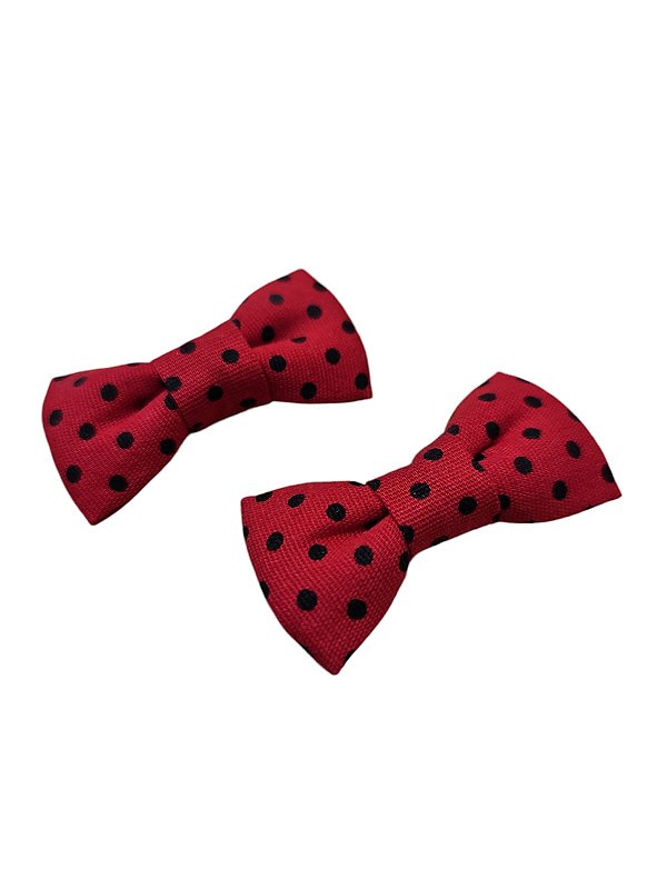 Par Vermelho Gravatinha Pequeno - Ref. 503