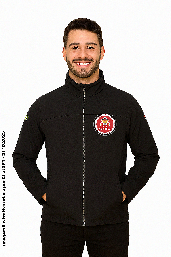 Colaborador (Funcionário) Maple Bear - Jaqueta Parka Unissex - Confecção Sob Pedido