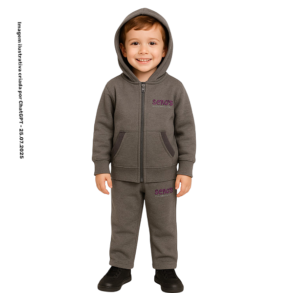 Senses Montessori - Calça de Moletom Aflanelado - Unissex - Ref. 126