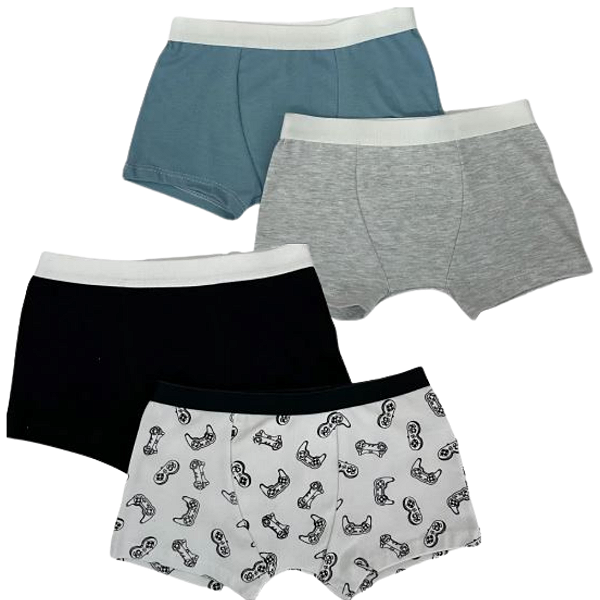 Kit Econômico com 2 Cuecas Boxer Infantil – Conforto o Dia Todo!