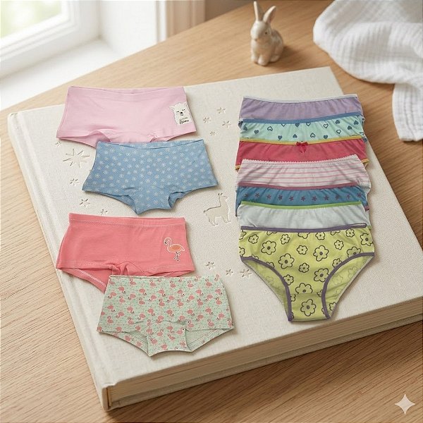 Conjunto Perfeito! 6 Boxer + 10 Tradicionais – Mais Opções e Muito Conforto para o Dia a Dia