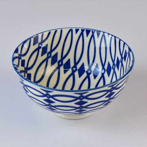 Bowl Azul Losangos