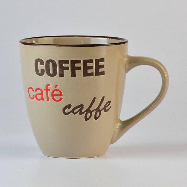 Caneca Coffee Café Bege