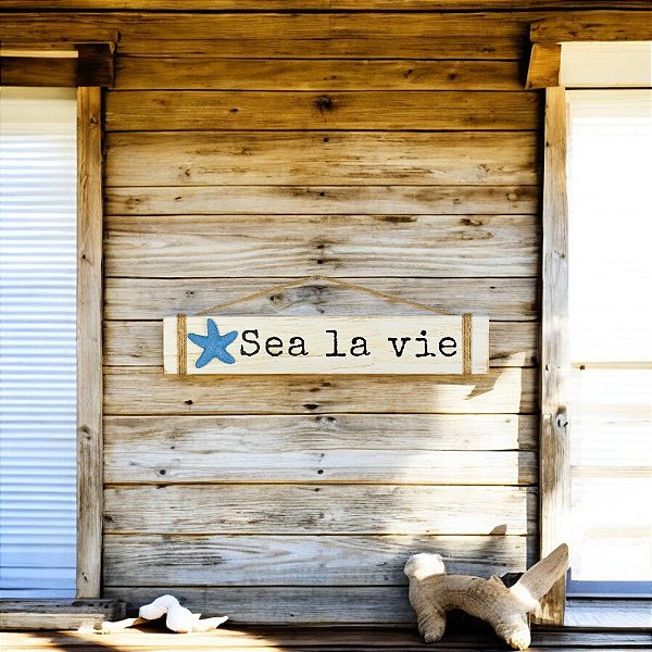 Quadro Sea La Vie Estrela Azul