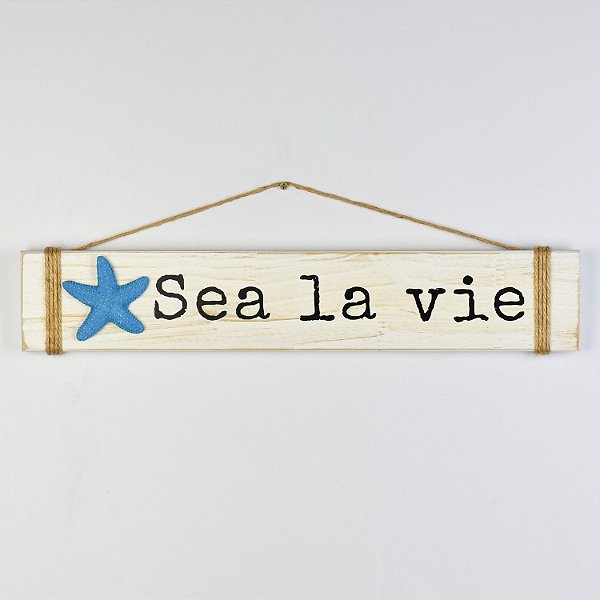 Quadro Sea La Vie Estrela Azul