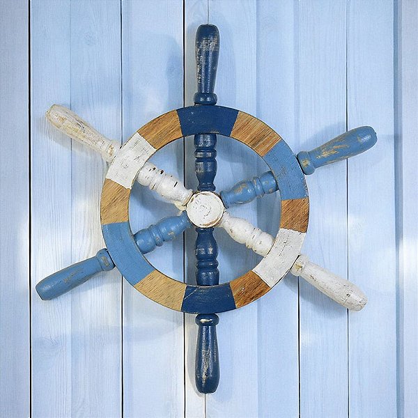 Enfeite Timão Azul e Branco 40cm