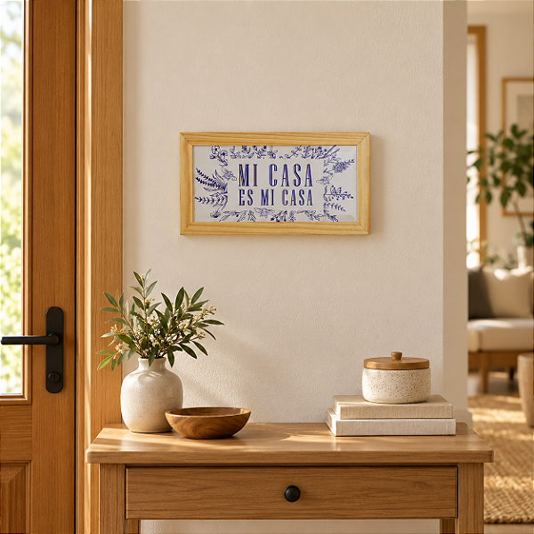 Quadro Cerâmica Mi Casa