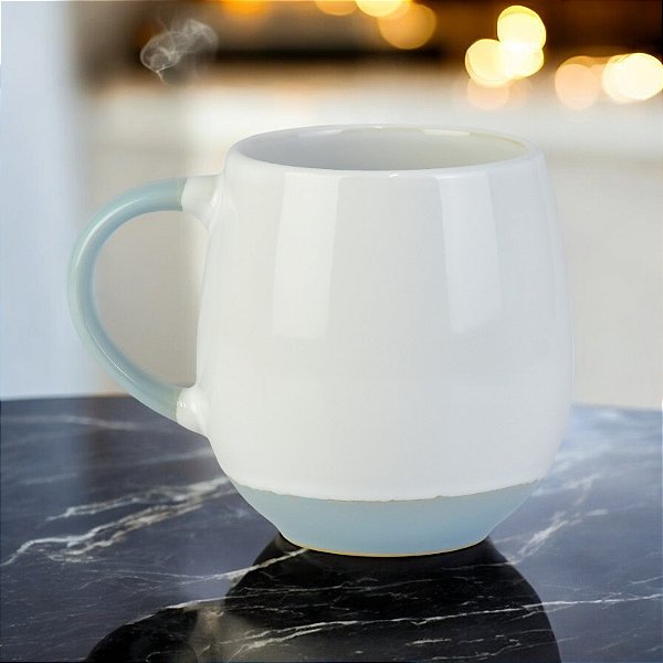 Caneca White Azul 500ml