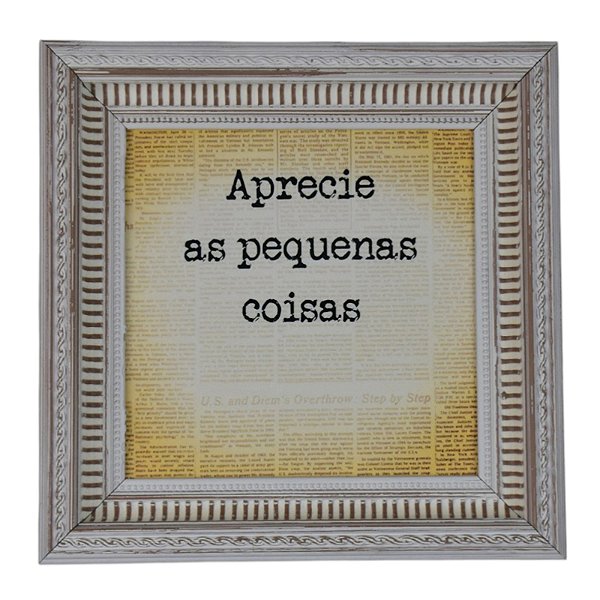 Quadro Azulejo 20x20 Aprecie em Cerâmica